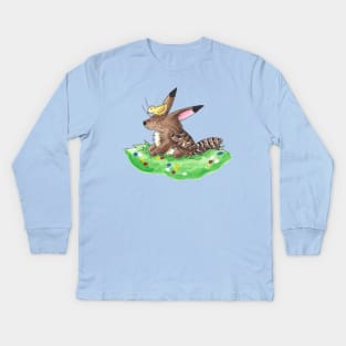 Little Spring Friend Kids Long Sleeve T-Shirt